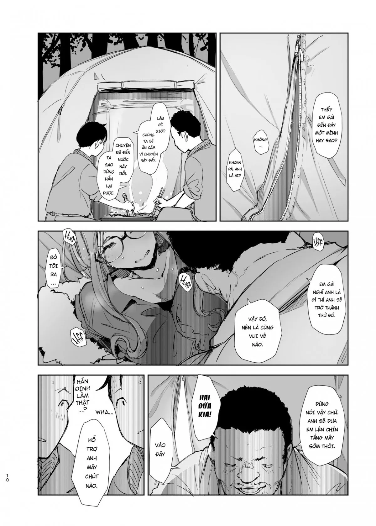 HentaiVN.net - Ảnh 9 - Sakura Camp [Arakureta Monotachi] - Oneshot