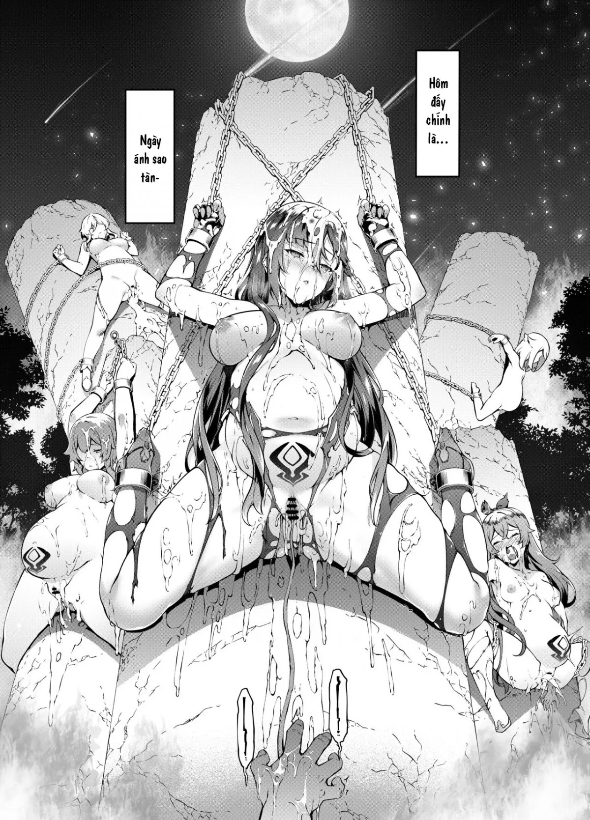 HentaiVN.net - Ảnh 34 - Ngày Ánh Sao Tàn! [星が堕ちた日, The Day the Star Descended] - Oneshot