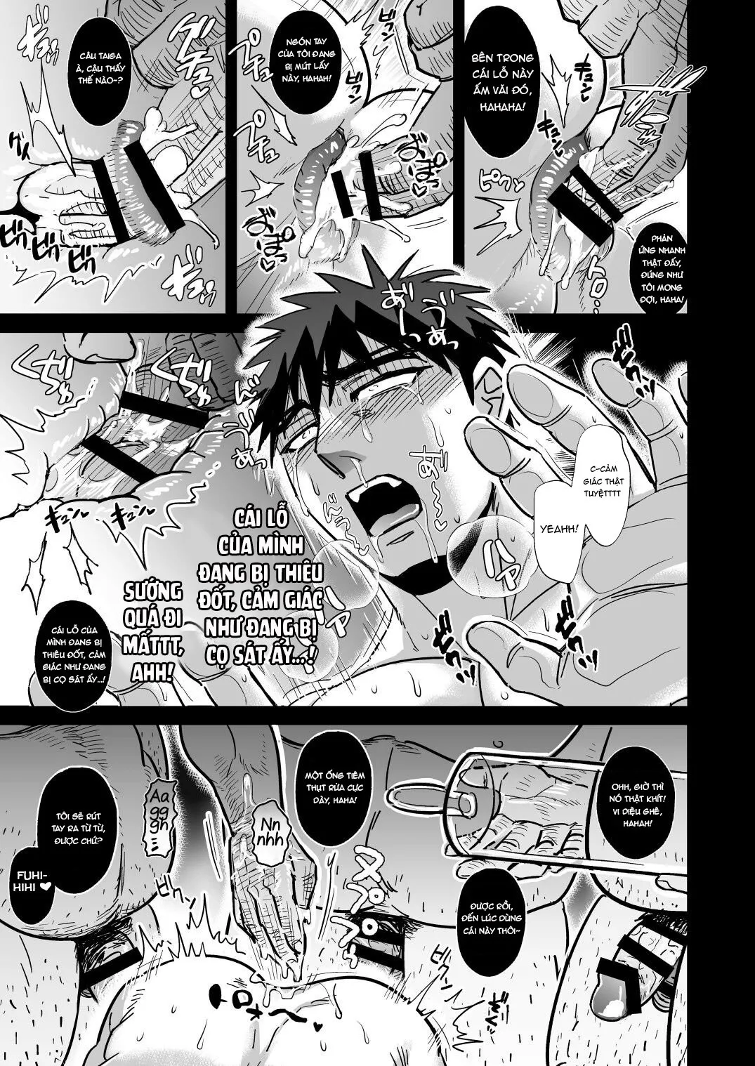 HentaiVN.net - Ảnh 11 - Fukusuu Mob Oji-san ni Choukyou Sareru Kagami Taiga - Chap 1