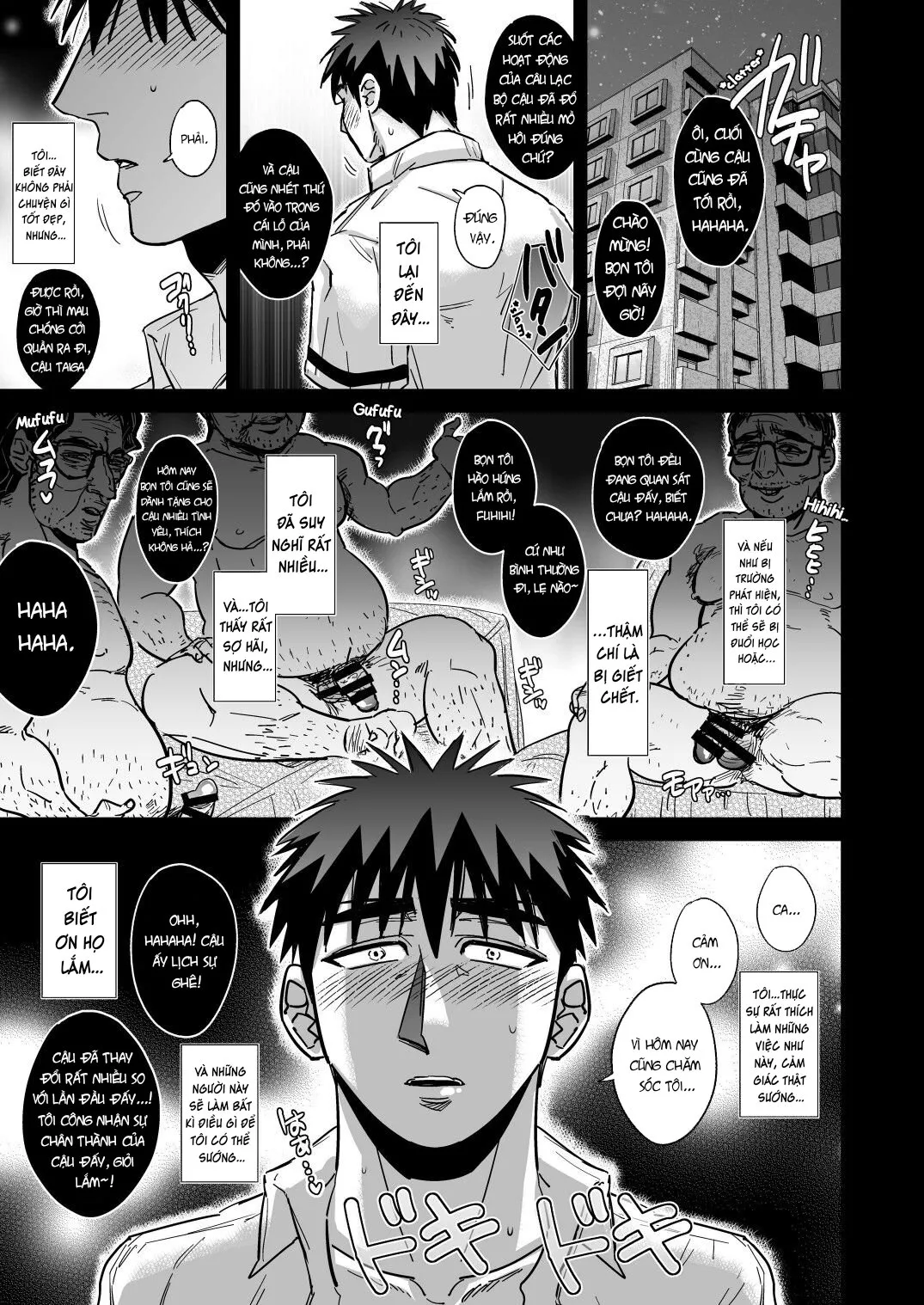 HentaiVN.net - Ảnh 3 - Fukusuu Mob Oji-san ni Choukyou Sareru Kagami Taiga - Chap 1