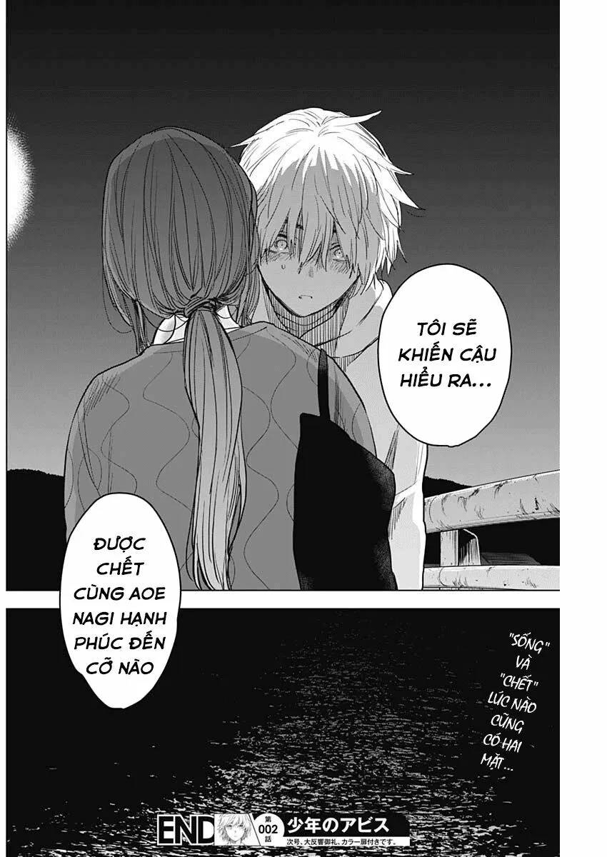 HentaiVN.net - Ảnh 30 - Shounen no Abyss [The World End Boy Meets Girl; 少年のアビス] - Chap 2