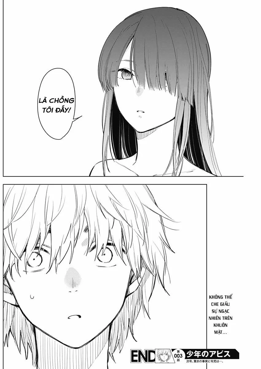 HentaiVN.net - Ảnh 23 - Shounen no Abyss [The World End Boy Meets Girl; 少年のアビス] - Chap 3