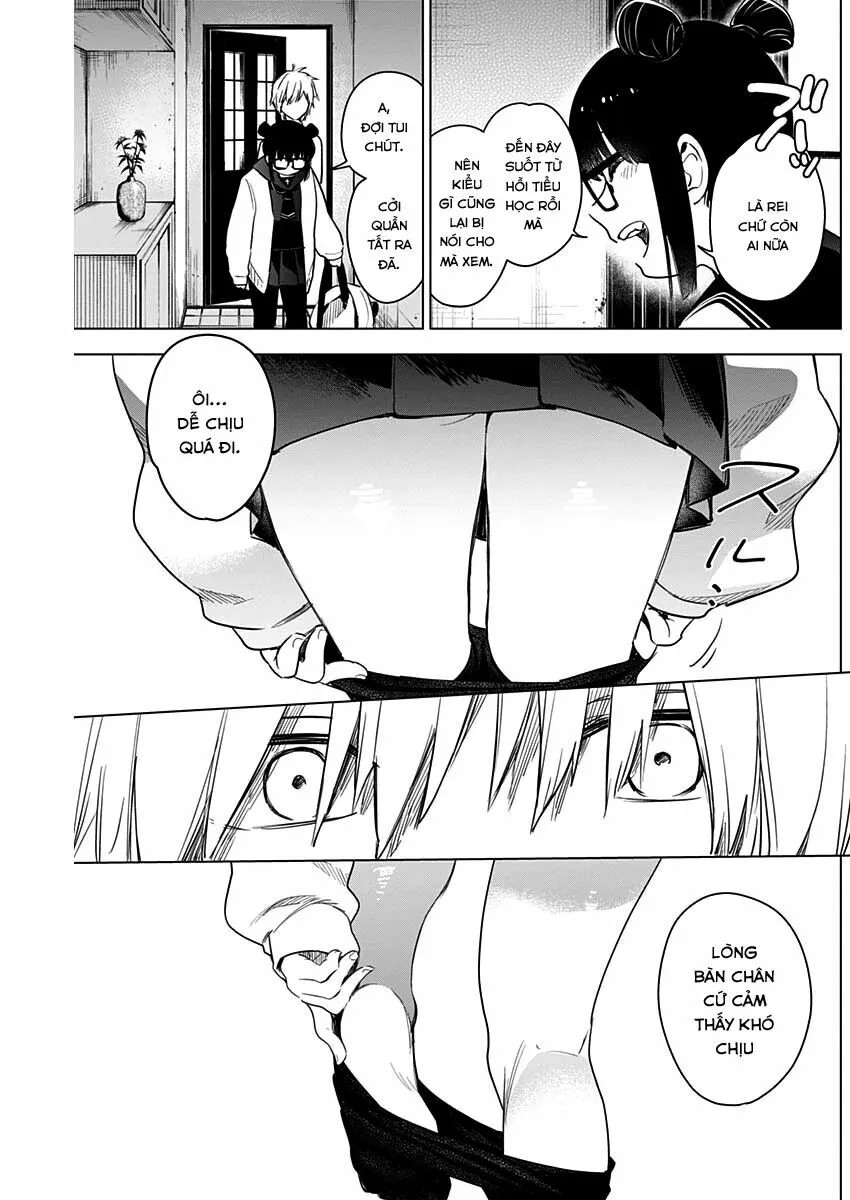 HentaiVN.net - Ảnh 13 - Shounen no Abyss [The World End Boy Meets Girl; 少年のアビス] - Chap 5: Người đàn ông có vấn đề