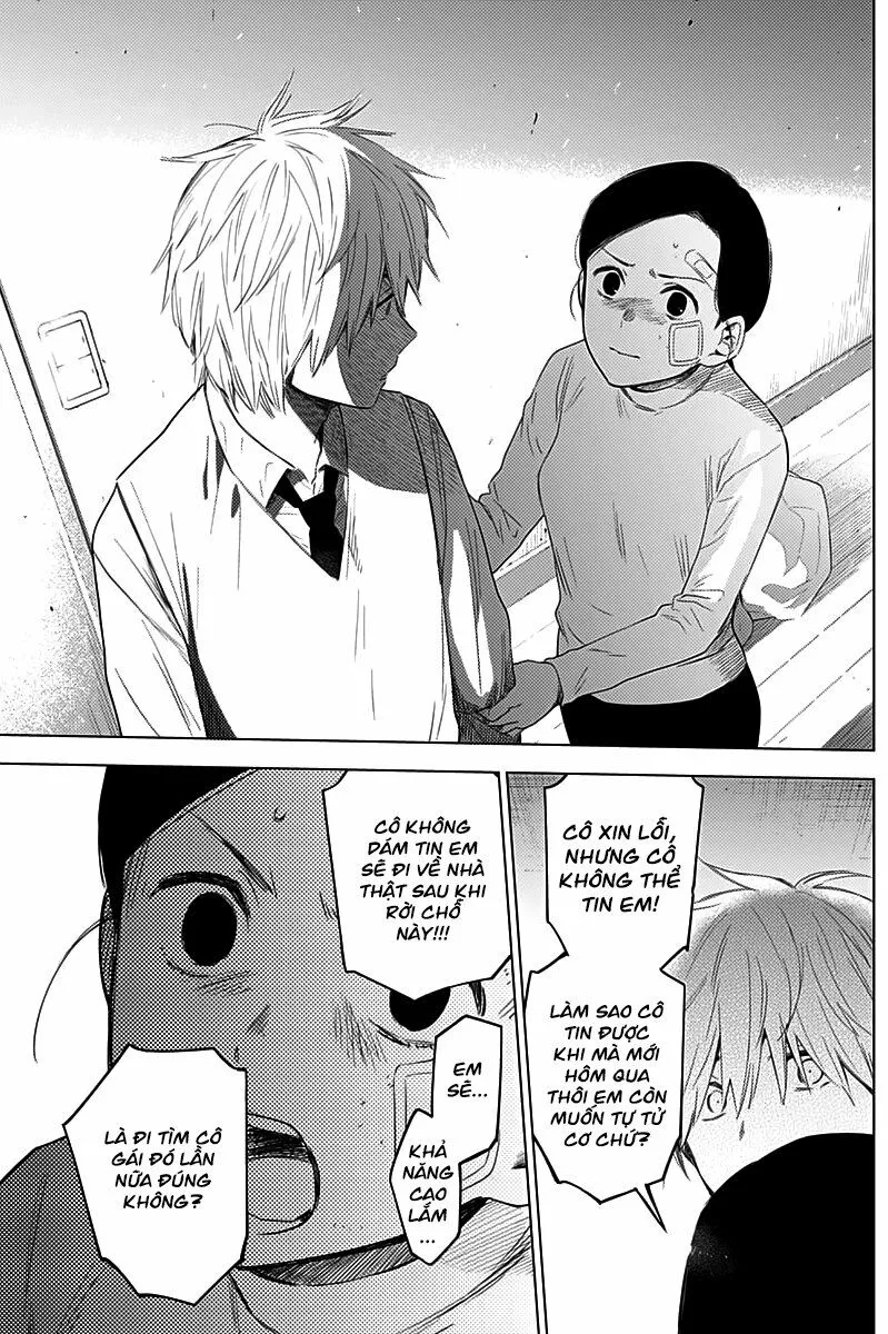 HentaiVN.net - Ảnh 18 - Shounen no Abyss [The World End Boy Meets Girl; 少年のアビス] - Chap 11: Sau đêm giông
