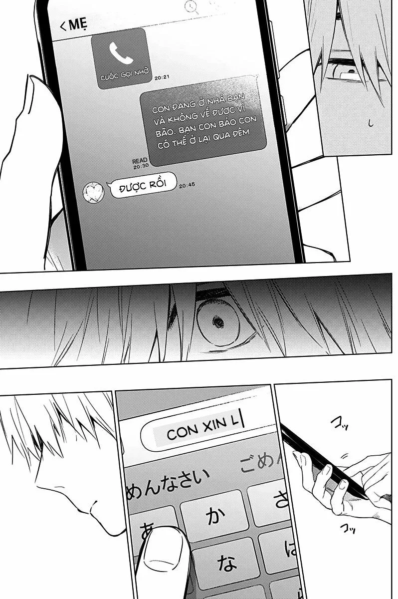HentaiVN.net - Ảnh 9 - Shounen no Abyss [The World End Boy Meets Girl; 少年のアビス] - Chap 11: Sau đêm giông