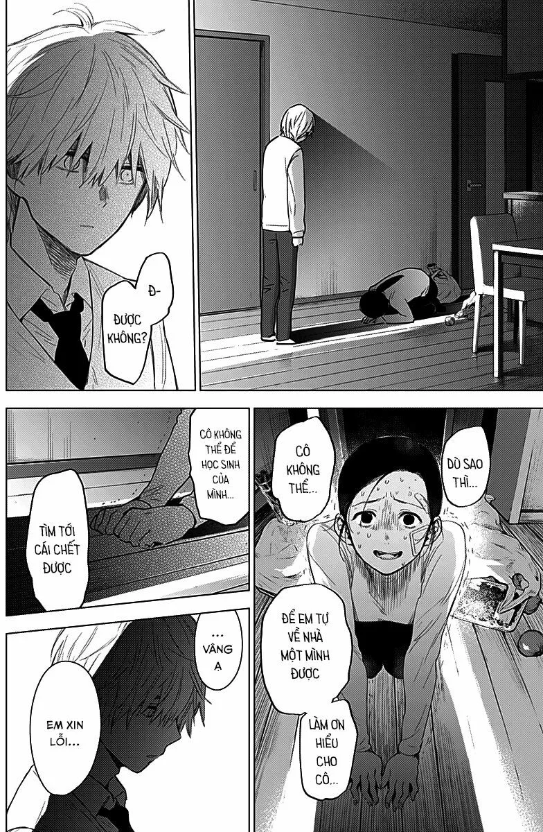 HentaiVN.net - Ảnh 6 - Shounen no Abyss [The World End Boy Meets Girl; 少年のアビス] - Chap 12: Người lớn trong thành phố ấy