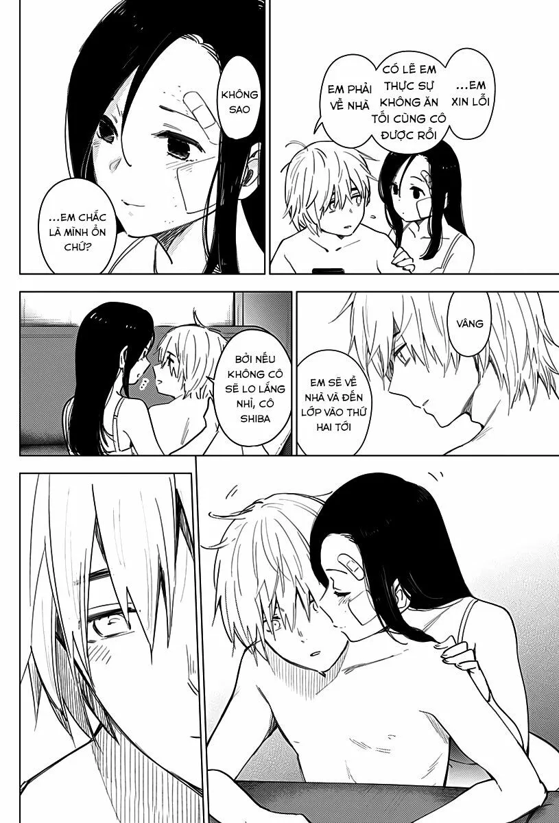 HentaiVN.net - Ảnh 3 - Shounen no Abyss [The World End Boy Meets Girl; 少年のアビス] - Chap 15: Mai phục