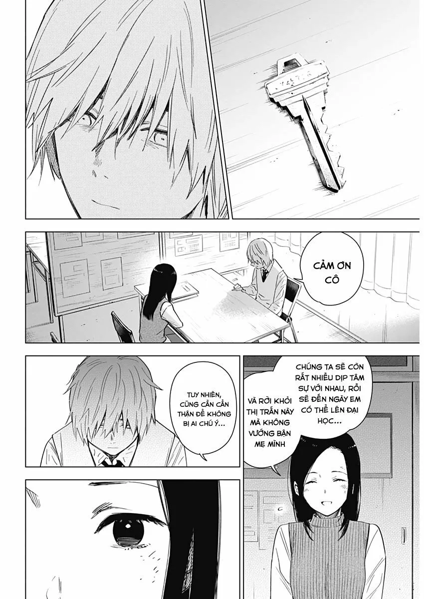 HentaiVN.net - Ảnh 3 - Shounen no Abyss [The World End Boy Meets Girl; 少年のアビス] - Chap 18: Đợi chờ trong đêm trăng non