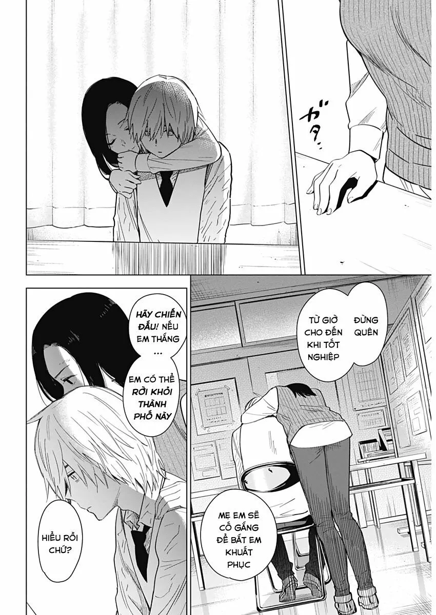 HentaiVN.net - Ảnh 5 - Shounen no Abyss [The World End Boy Meets Girl; 少年のアビス] - Chap 18: Đợi chờ trong đêm trăng non