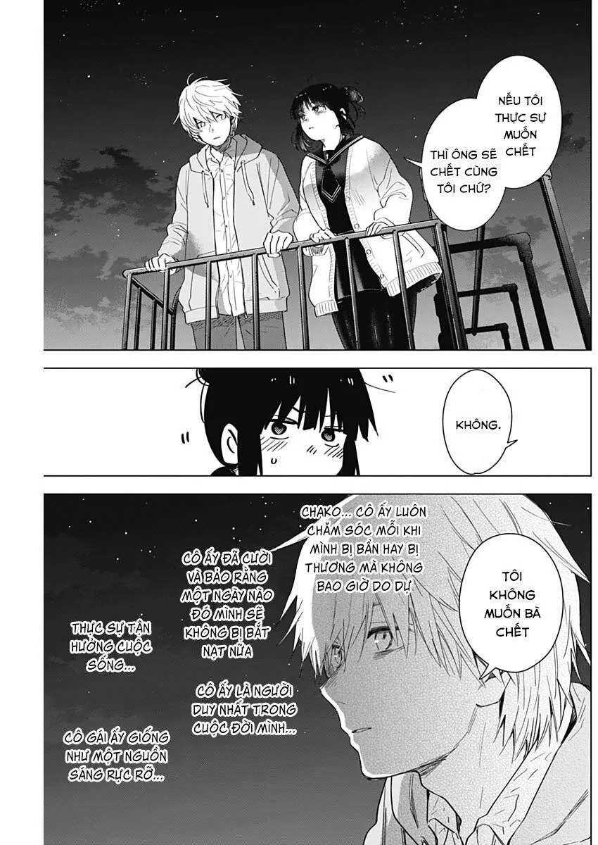 HentaiVN.net - Ảnh 10 - Shounen no Abyss [The World End Boy Meets Girl; 少年のアビス] - Chap 22: Ánh sáng
