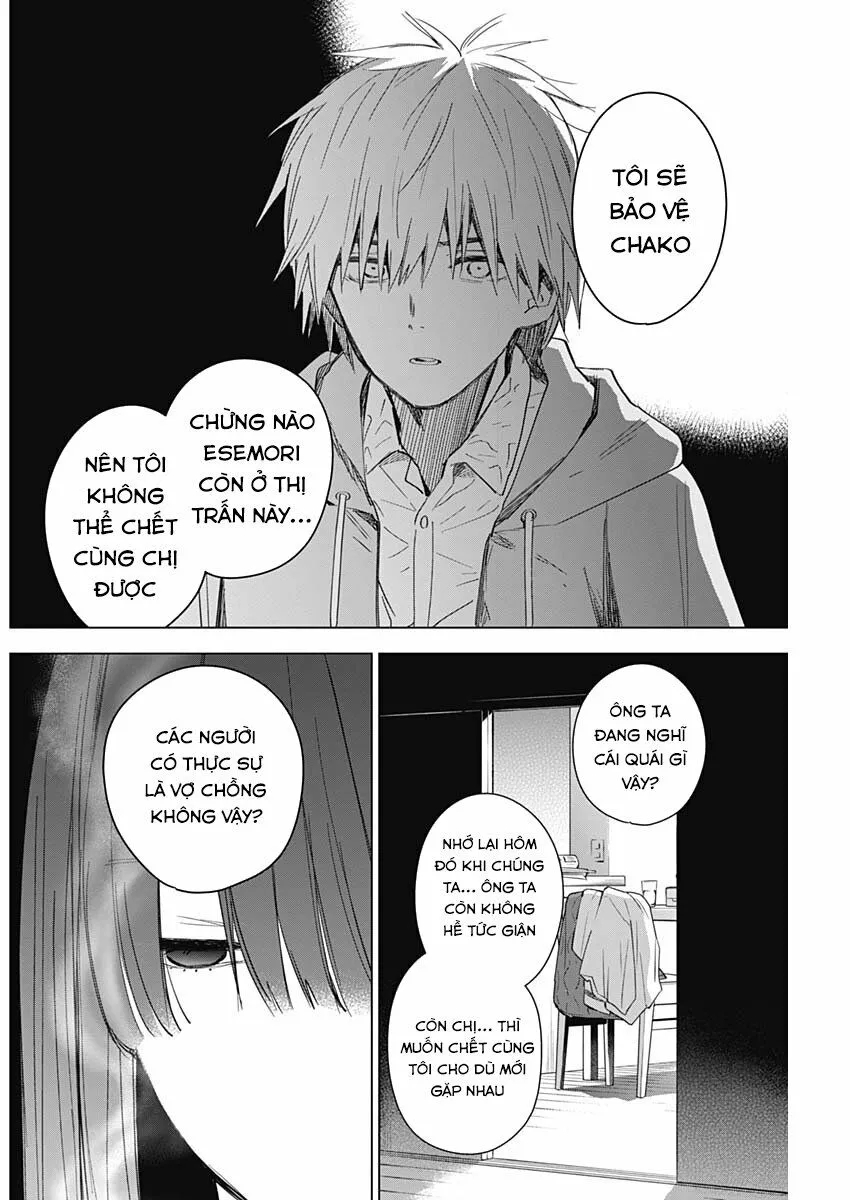 HentaiVN.net - Ảnh 11 - Shounen no Abyss [The World End Boy Meets Girl; 少年のアビス] - Chap 24: Đêm tĩnh lặng