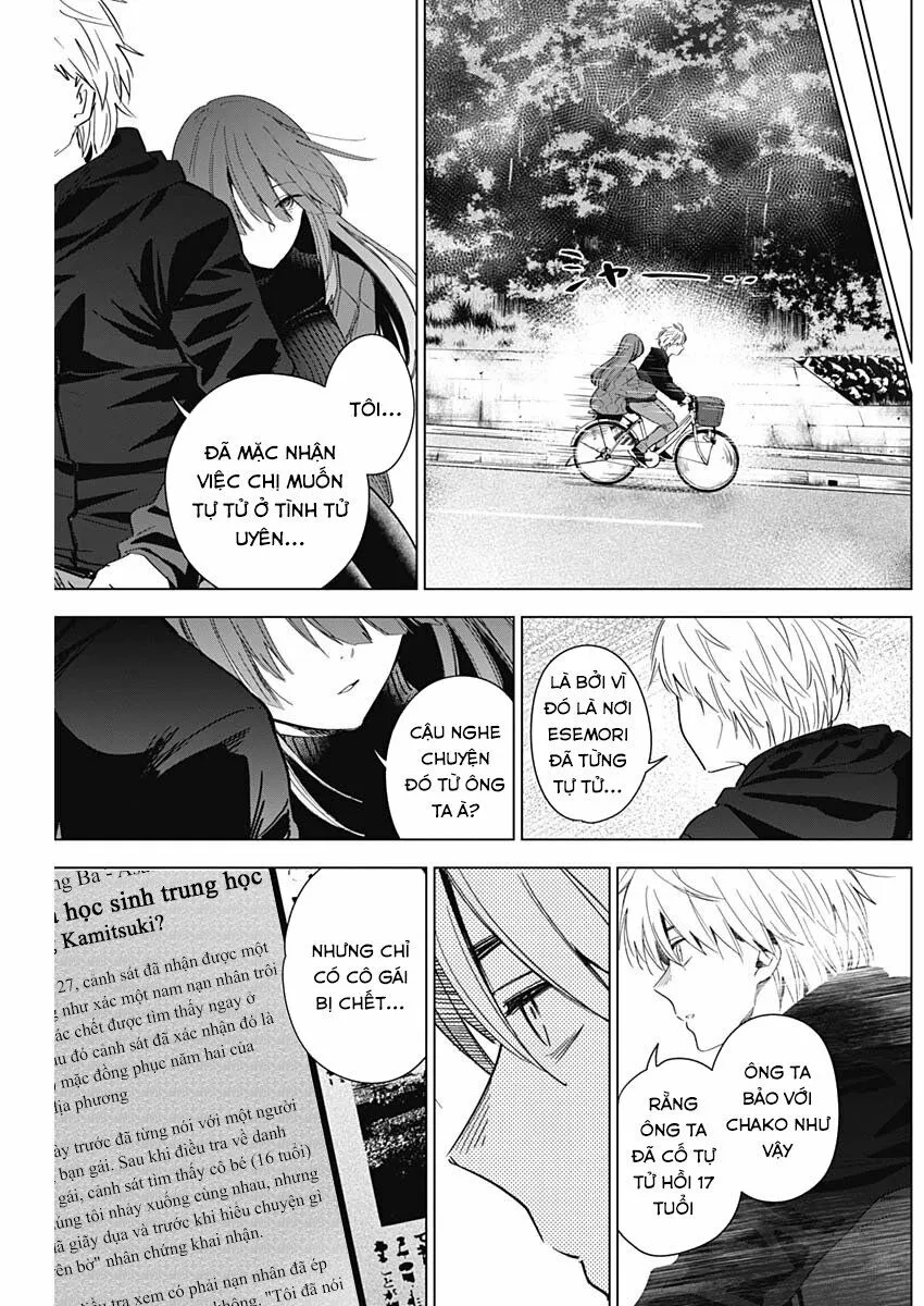 HentaiVN.net - Ảnh 11 - Shounen no Abyss [The World End Boy Meets Girl; 少年のアビス] - Chap 26: Tình tử uyên