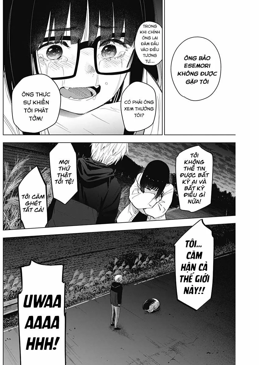 HentaiVN.net - Ảnh 9 - Shounen no Abyss [The World End Boy Meets Girl; 少年のアビス] - Chap 28: Màn độc diễn của kẻ ngoài cuộc