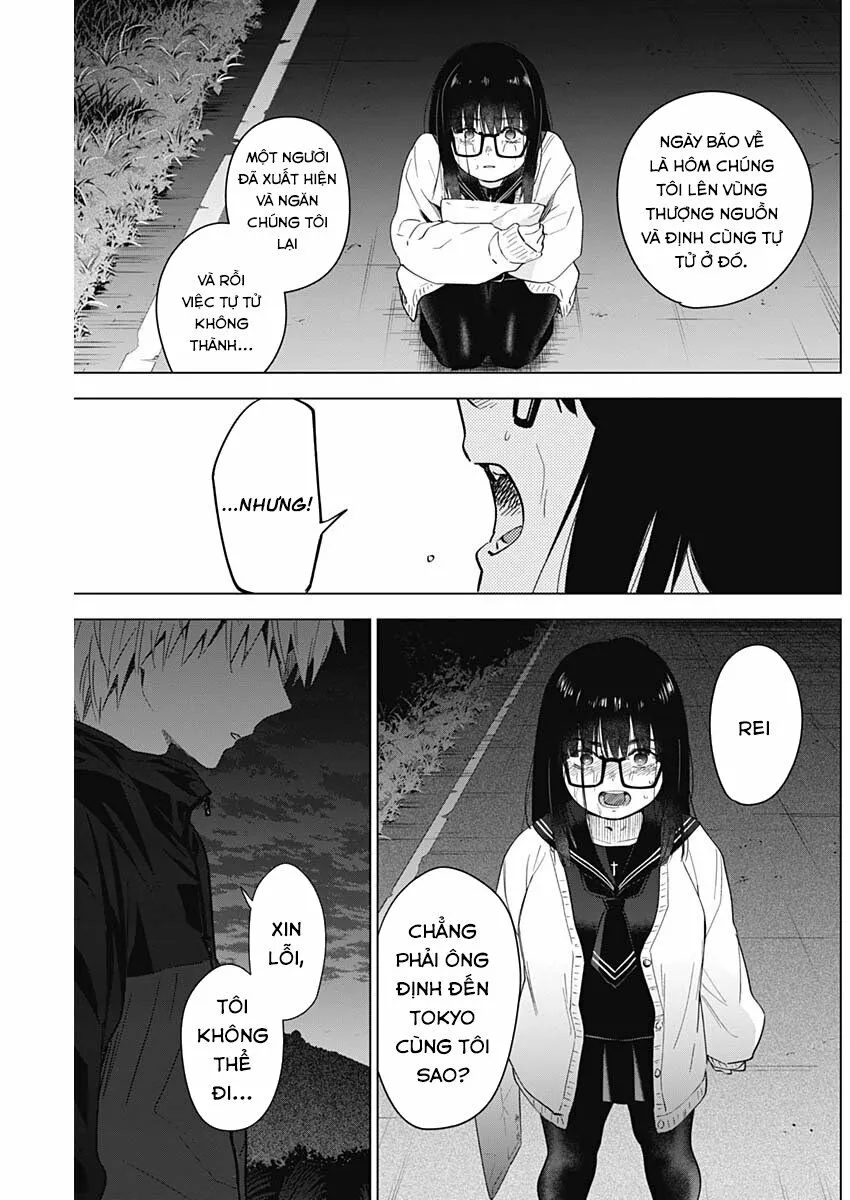 HentaiVN.net - Ảnh 12 - Shounen no Abyss [The World End Boy Meets Girl; 少年のアビス] - Chap 28: Màn độc diễn của kẻ ngoài cuộc