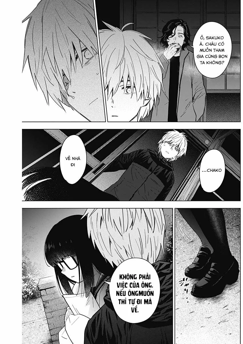 HentaiVN.net - Ảnh 6 - Shounen no Abyss [The World End Boy Meets Girl; 少年のアビス] - Chap 28: Màn độc diễn của kẻ ngoài cuộc