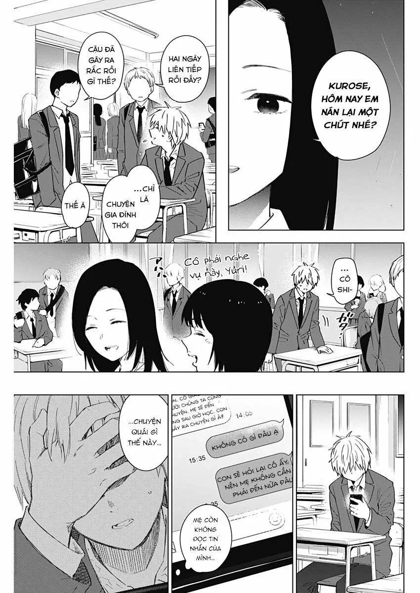 HentaiVN.net - Ảnh 13 - Shounen no Abyss [The World End Boy Meets Girl; 少年のアビス] - Chap 33: Hai rào cản