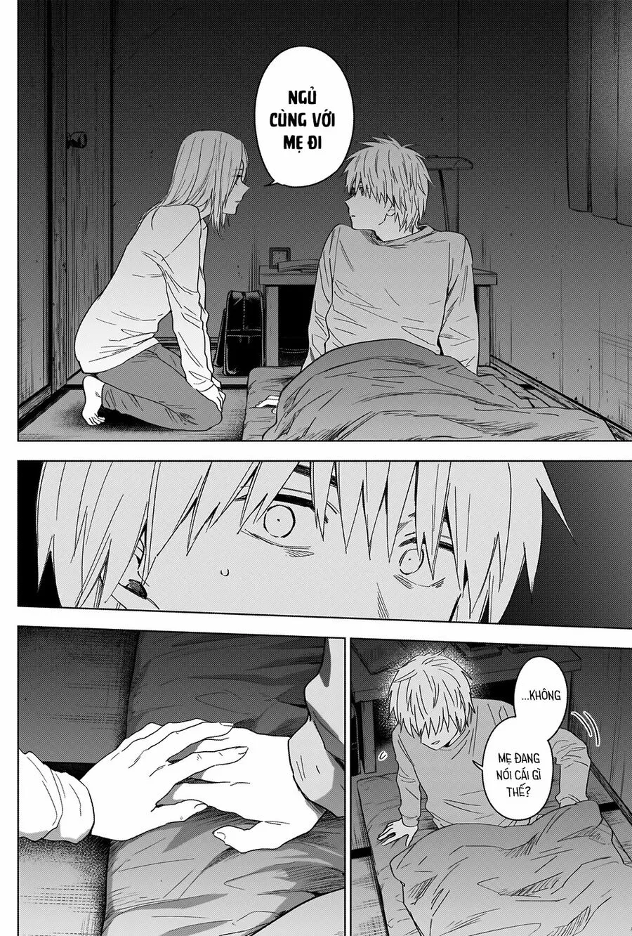 HentaiVN.net - Ảnh 8 - Shounen no Abyss [The World End Boy Meets Girl; 少年のアビス] - Chap 35: Đêm với mẹ
