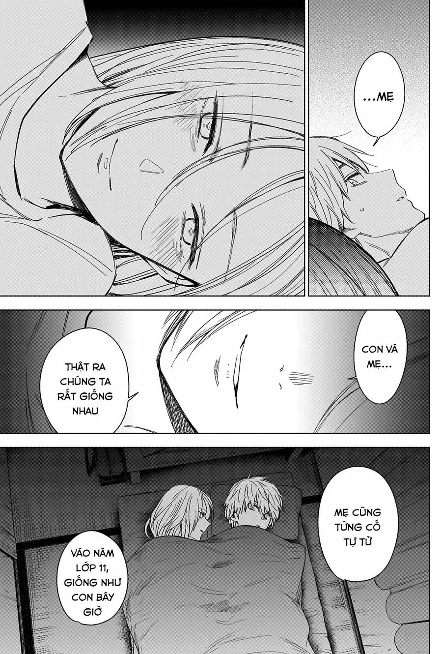HentaiVN.net - Ảnh 12 - Shounen no Abyss [The World End Boy Meets Girl; 少年のアビス] - Chap 35: Đêm với mẹ