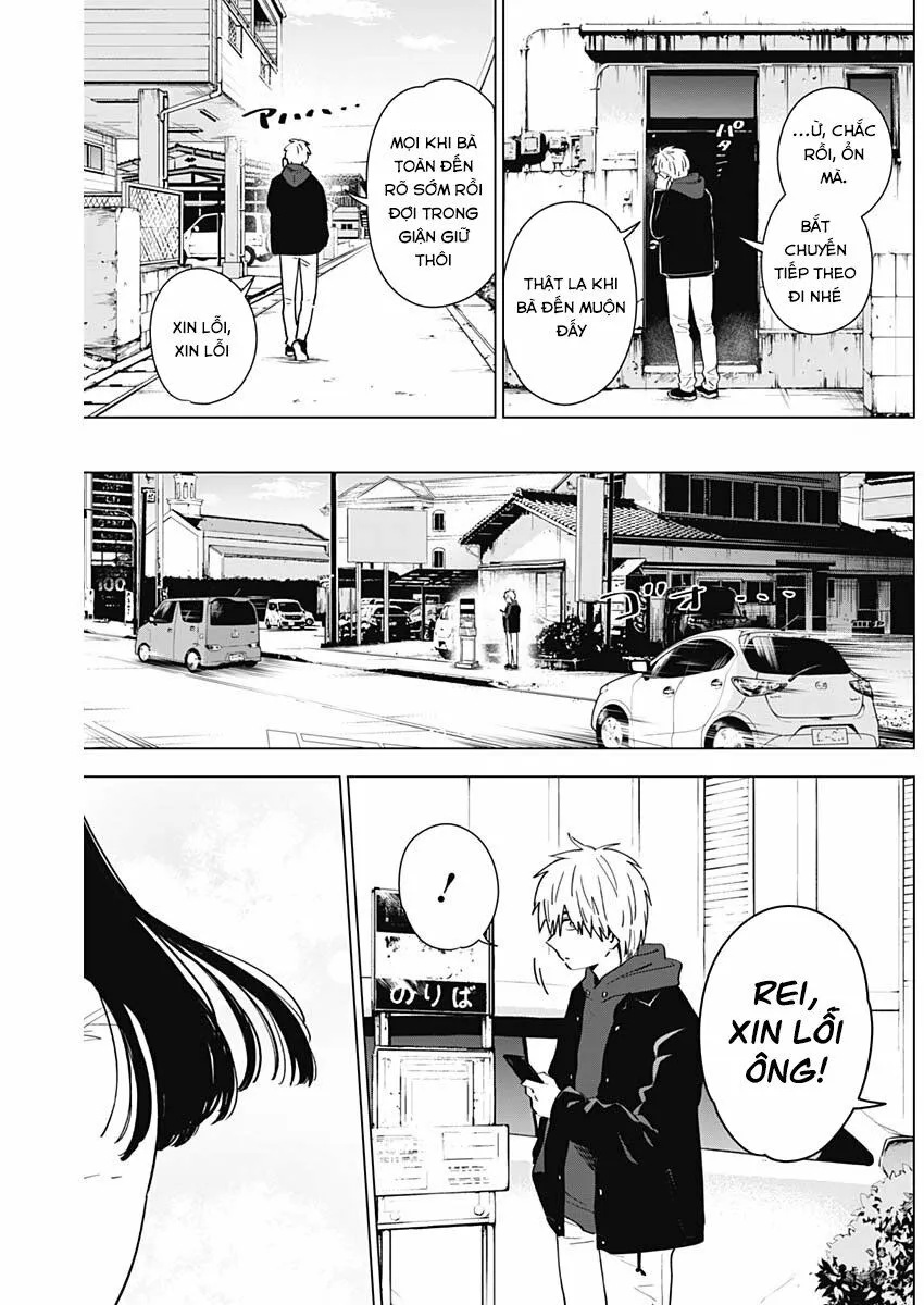 HentaiVN.net - Ảnh 9 - Shounen no Abyss [The World End Boy Meets Girl; 少年のアビス] - Chap 36: Buổi hẹn hò