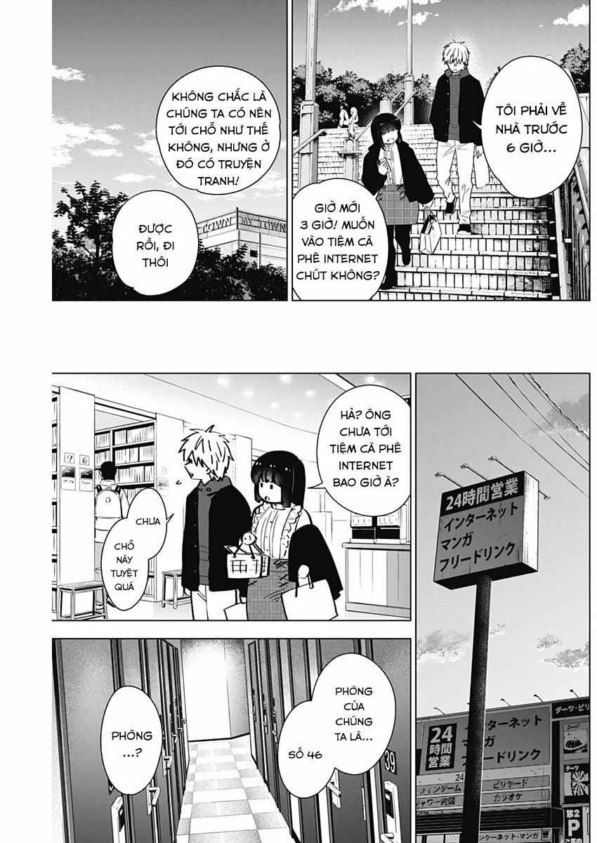 HentaiVN.net - Ảnh 14 - Shounen no Abyss [The World End Boy Meets Girl; 少年のアビス] - Chap 36: Buổi hẹn hò