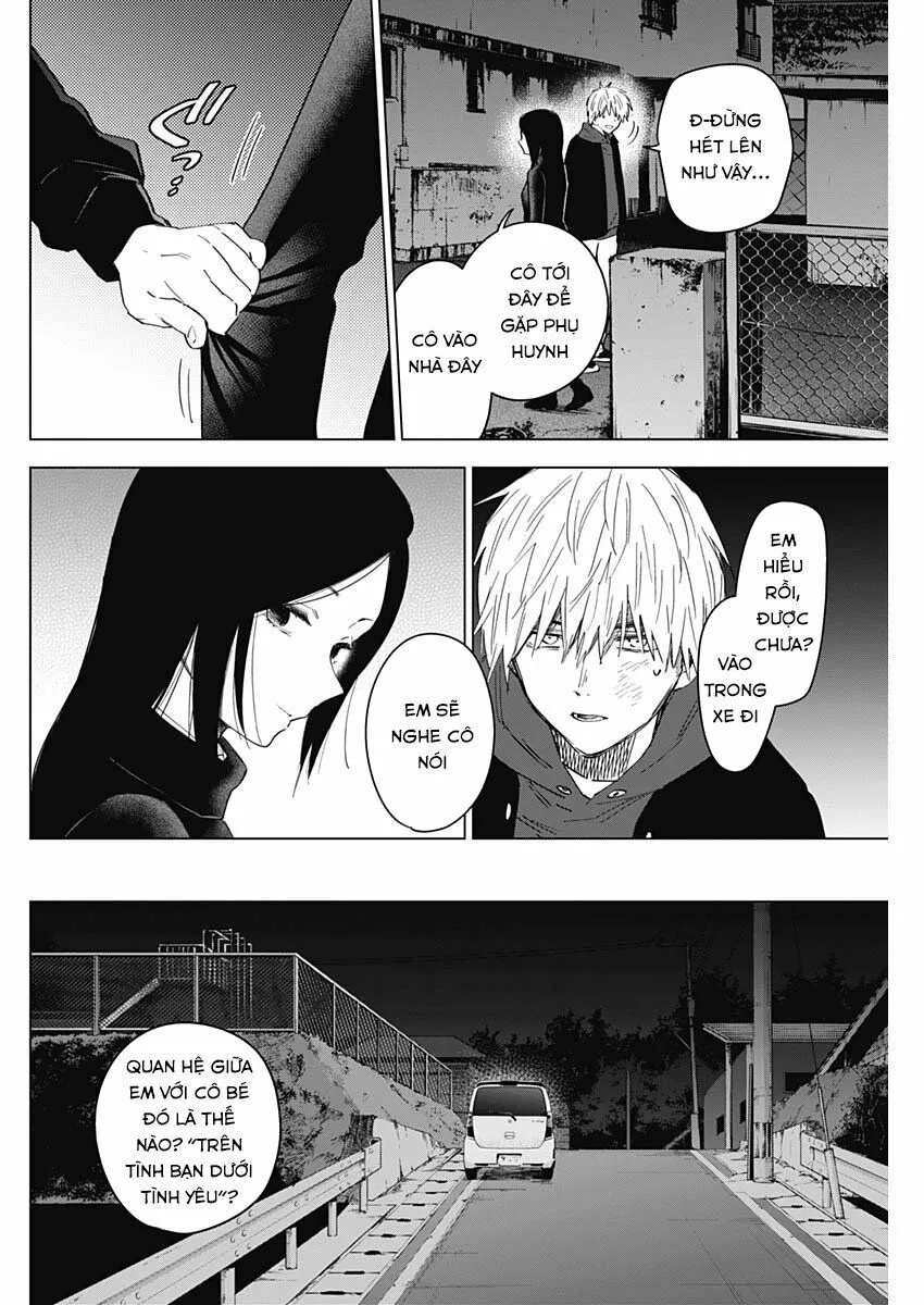 HentaiVN.net - Ảnh 8 - Shounen no Abyss [The World End Boy Meets Girl; 少年のアビス] - Chap 39: Sợi dây cứu rỗi