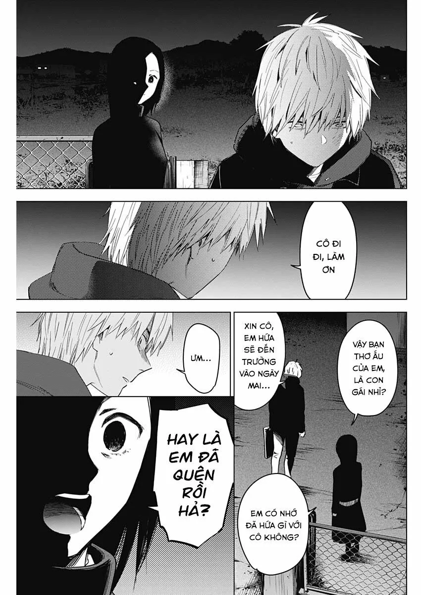 HentaiVN.net - Ảnh 7 - Shounen no Abyss [The World End Boy Meets Girl; 少年のアビス] - Chap 39: Sợi dây cứu rỗi