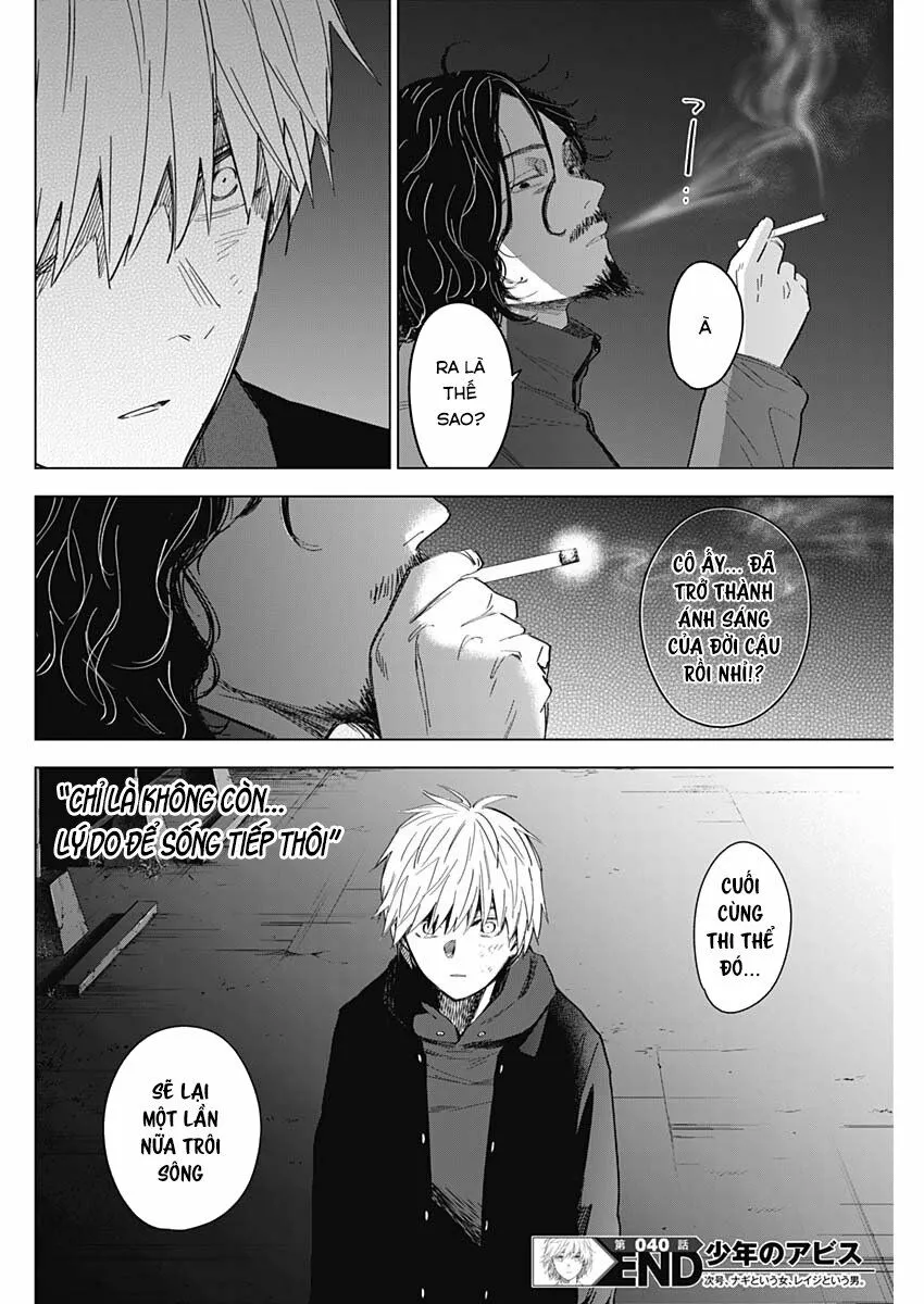 HentaiVN.net - Ảnh 13 - Shounen no Abyss [The World End Boy Meets Girl; 少年のアビス] - Chap 40: Ngọn lửa rực sáng