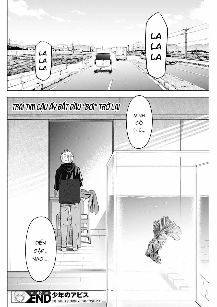 HentaiVN.net - Ảnh 16 - Shounen no Abyss [The World End Boy Meets Girl; 少年のアビス] - Chap 42: Bọt nước