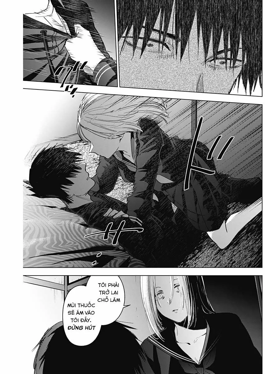 HentaiVN.net - Ảnh 4 - Shounen no Abyss [The World End Boy Meets Girl; 少年のアビス] - Chap 46: Cuộc gặp gỡ bí mật