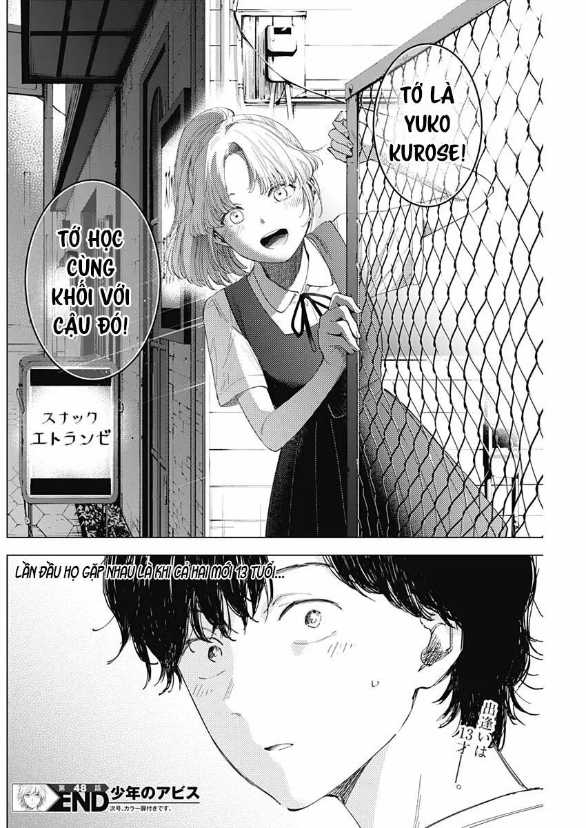 HentaiVN.net - Ảnh 16 - Shounen no Abyss [The World End Boy Meets Girl; 少年のアビス] - Chap 48: Chàng trai mới chuyển đến thị trấn