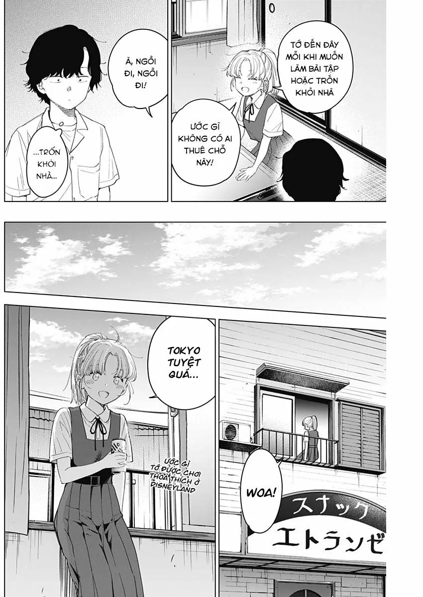 HentaiVN.net - Ảnh 9 - Shounen no Abyss [The World End Boy Meets Girl; 少年のアビス] - Chap 50: Tình đầu
