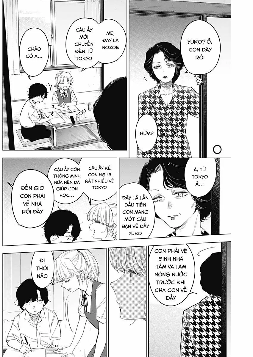 HentaiVN.net - Ảnh 13 - Shounen no Abyss [The World End Boy Meets Girl; 少年のアビス] - Chap 50: Tình đầu
