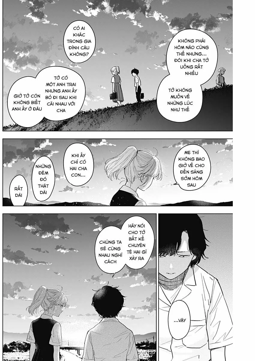 HentaiVN.net - Ảnh 14 - Shounen no Abyss [The World End Boy Meets Girl; 少年のアビス] - Chap 50: Tình đầu