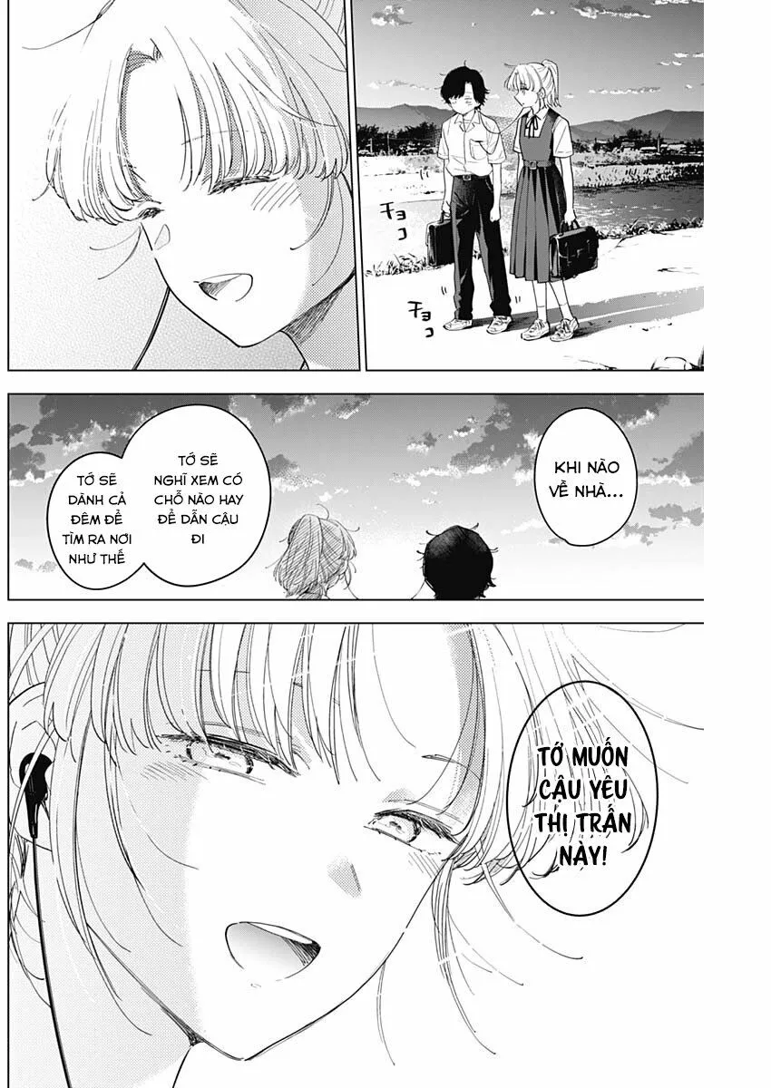 HentaiVN.net - Ảnh 16 - Shounen no Abyss [The World End Boy Meets Girl; 少年のアビス] - Chap 50: Tình đầu
