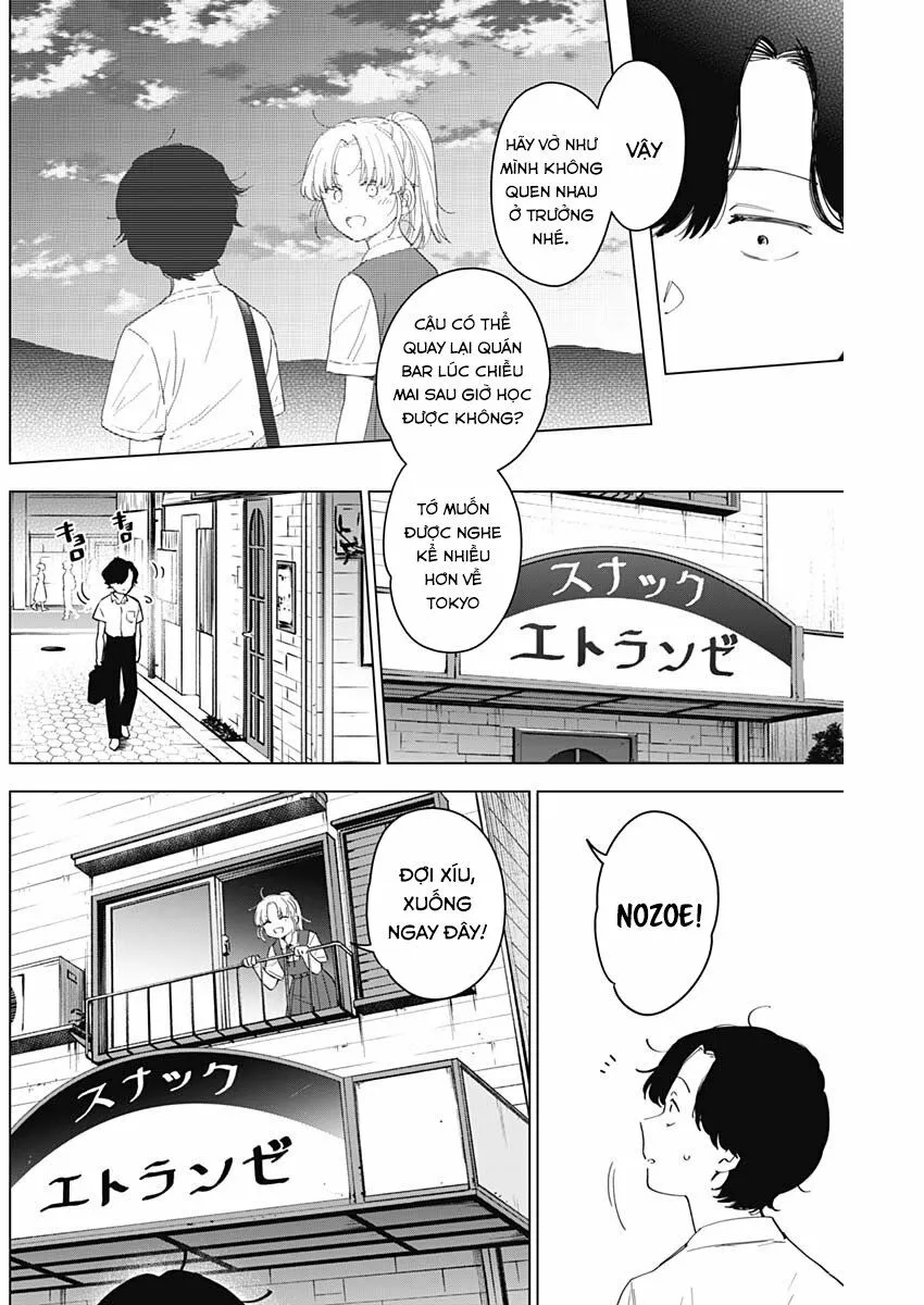 HentaiVN.net - Ảnh 7 - Shounen no Abyss [The World End Boy Meets Girl; 少年のアビス] - Chap 50: Tình đầu