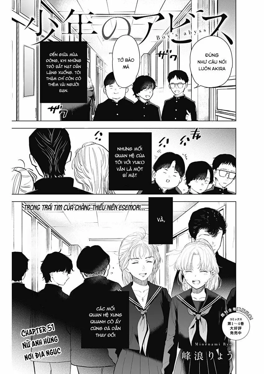 HentaiVN.net - Ảnh 3 - Shounen no Abyss [The World End Boy Meets Girl; 少年のアビス] - Chap 51: Nữ anh hùng nơi địa ngục