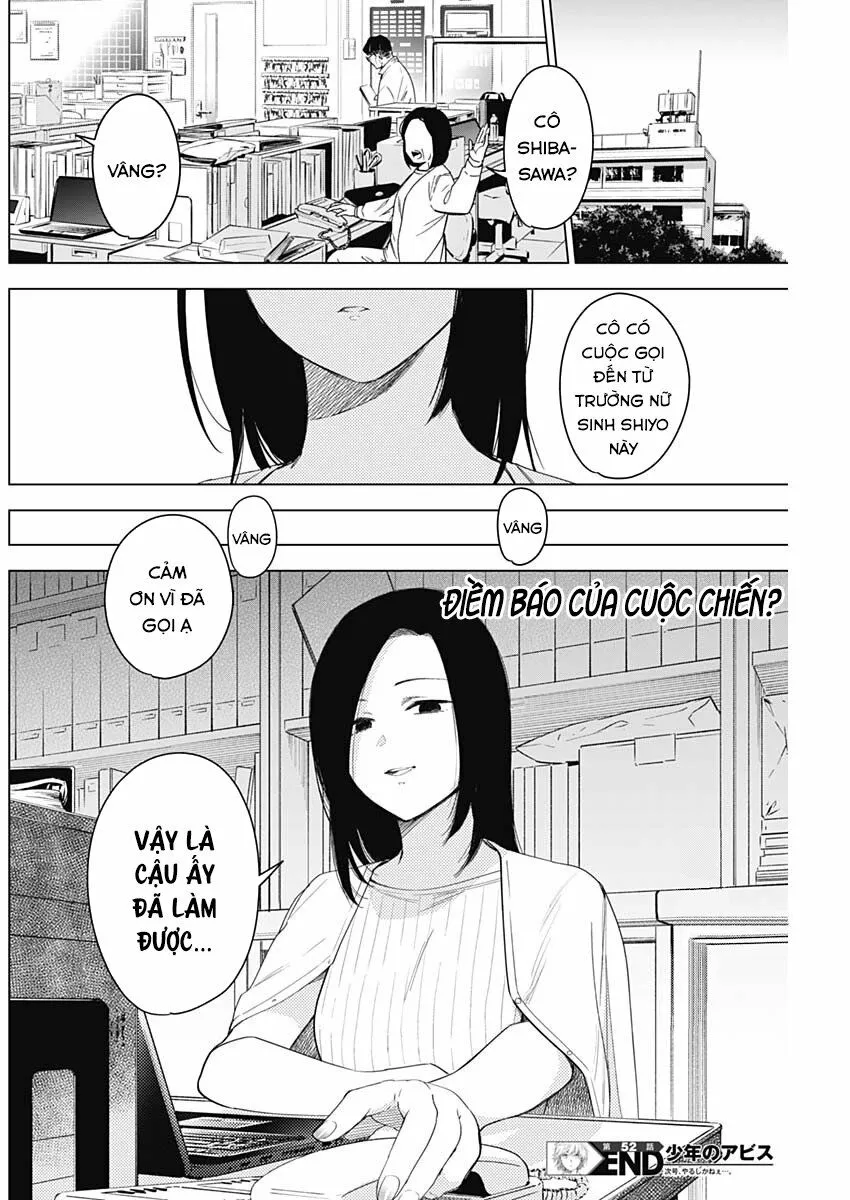 HentaiVN.net - Ảnh 17 - Shounen no Abyss [The World End Boy Meets Girl; 少年のアビス] - Chap 52: Sự rạn nứt