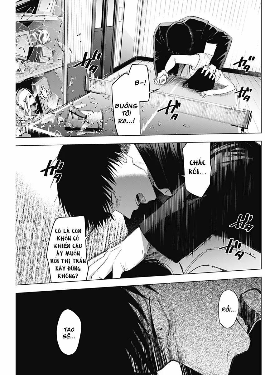 HentaiVN.net - Ảnh 5 - Shounen no Abyss [The World End Boy Meets Girl; 少年のアビス] - Chap 55: Bao bọc