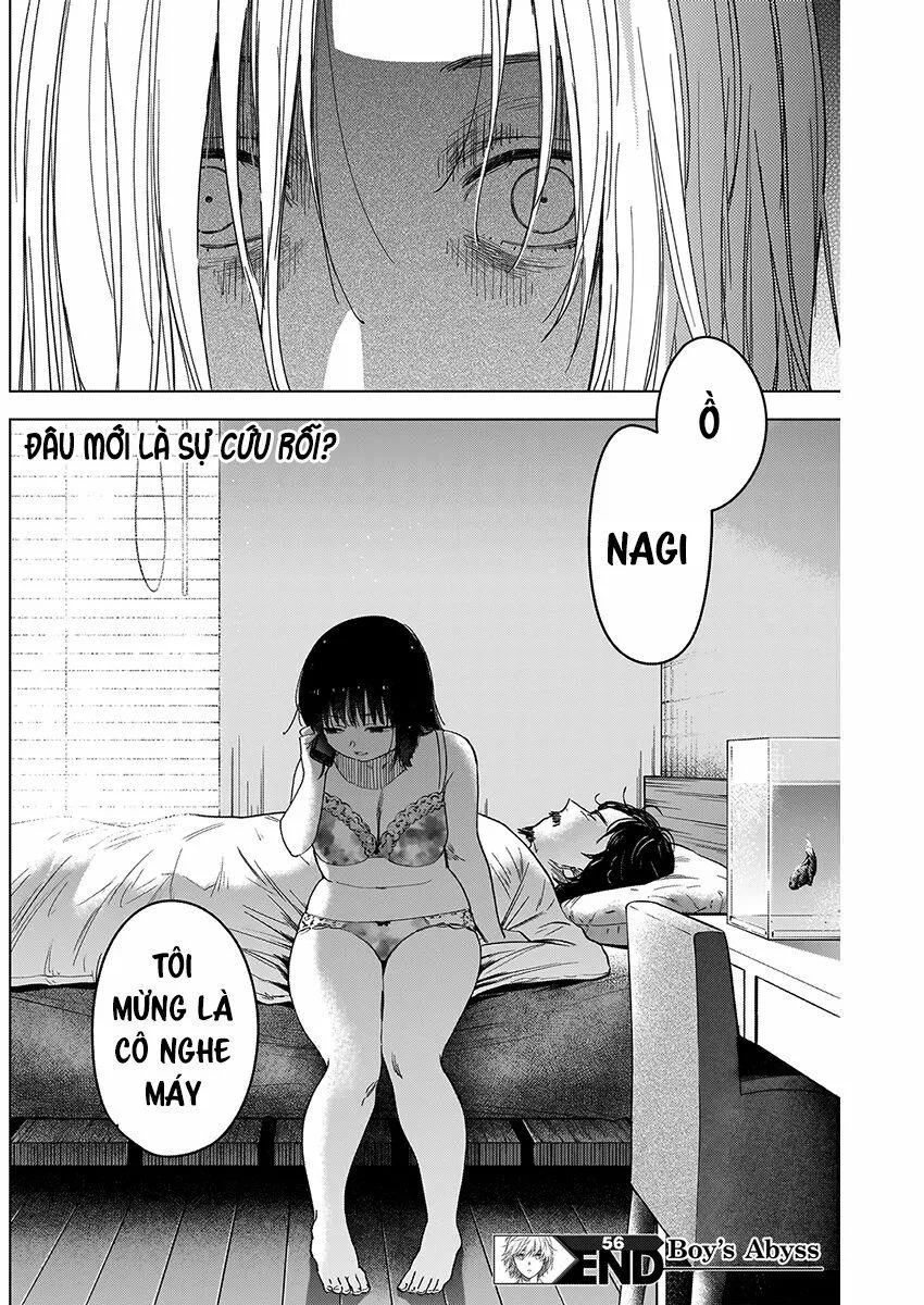 HentaiVN.net - Ảnh 16 - Shounen no Abyss [The World End Boy Meets Girl; 少年のアビス] - Chap 56: Ràng buộc