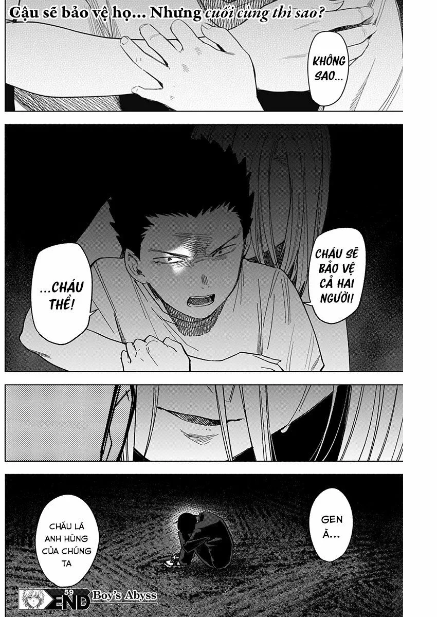 HentaiVN.net - Ảnh 14 - Shounen no Abyss [The World End Boy Meets Girl; 少年のアビス] - Chap 59: Tội lỗi của cậu ấy