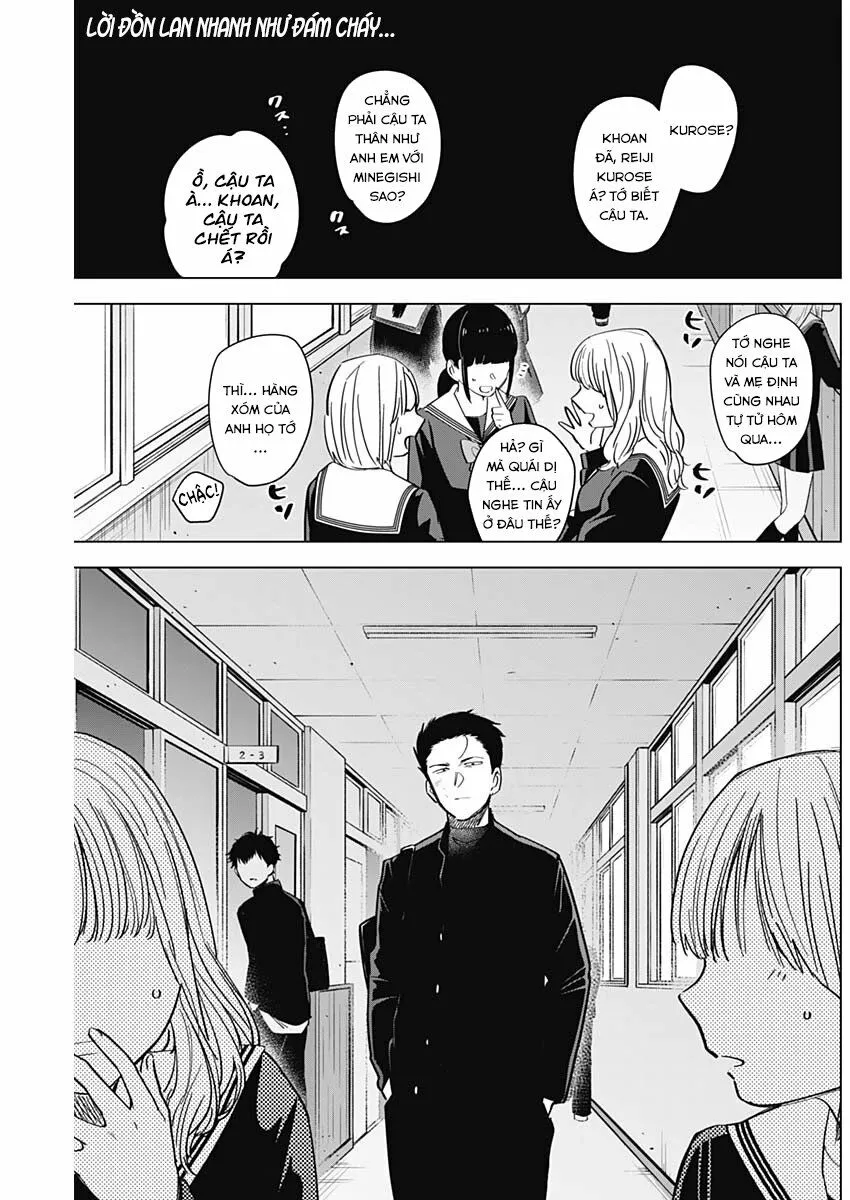 HentaiVN.net - Ảnh 3 - Shounen no Abyss [The World End Boy Meets Girl; 少年のアビス] - Chap 59: Tội lỗi của cậu ấy
