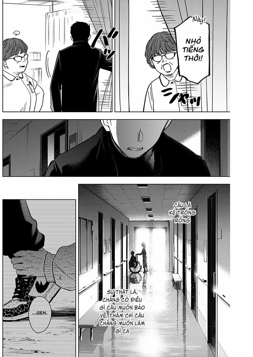 HentaiVN.net - Ảnh 14 - Shounen no Abyss [The World End Boy Meets Girl; 少年のアビス] - Chap 60: Trống rỗng