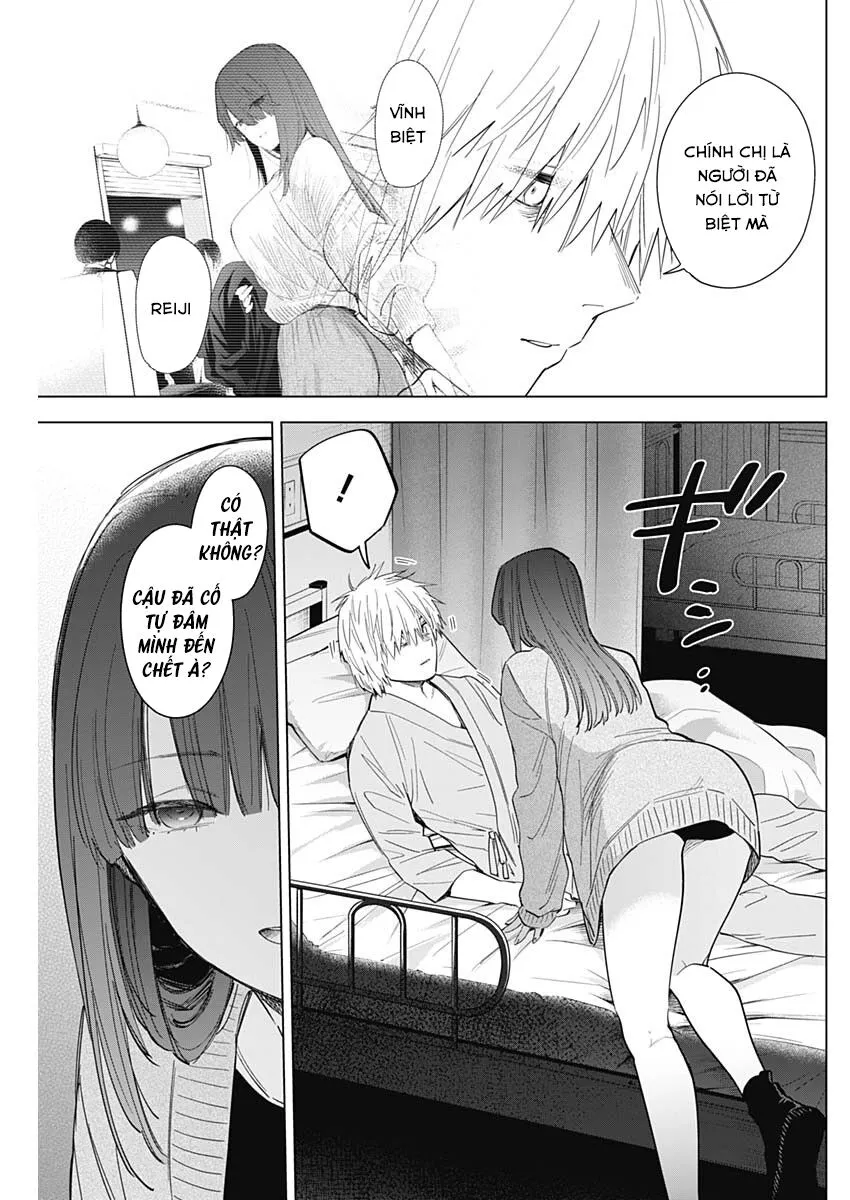 HentaiVN.net - Ảnh 7 - Shounen no Abyss [The World End Boy Meets Girl; 少年のアビス] - Chap 64: Lời nguyền của chàng thiếu niên