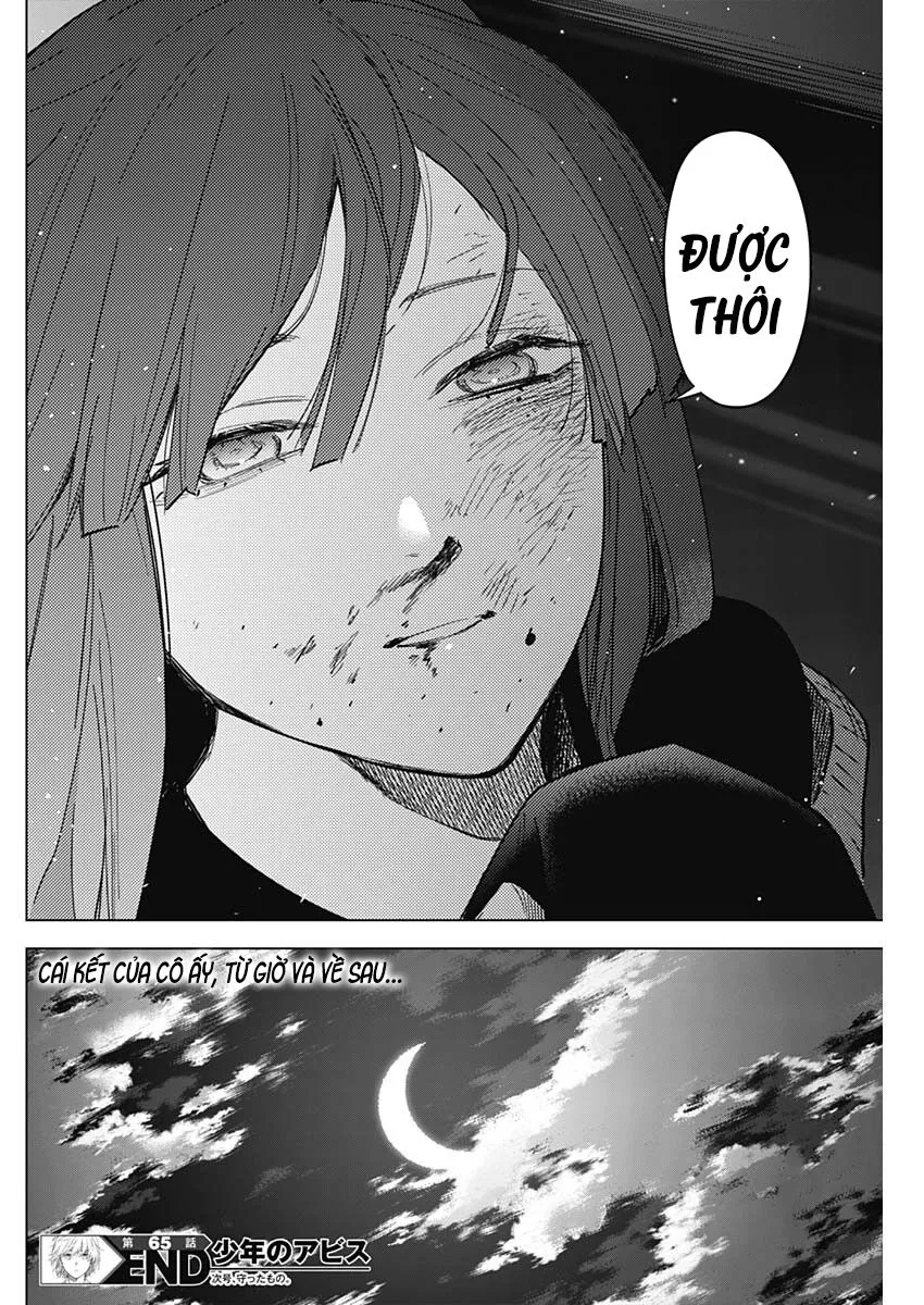 HentaiVN.net - Ảnh 20 - Shounen no Abyss [The World End Boy Meets Girl; 少年のアビス] - Chap 65: Ánh trăng