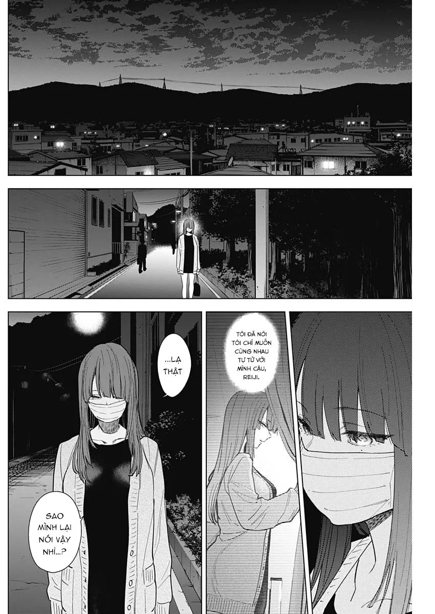 HentaiVN.net - Ảnh 6 - Shounen no Abyss [The World End Boy Meets Girl; 少年のアビス] - Chap 65: Ánh trăng
