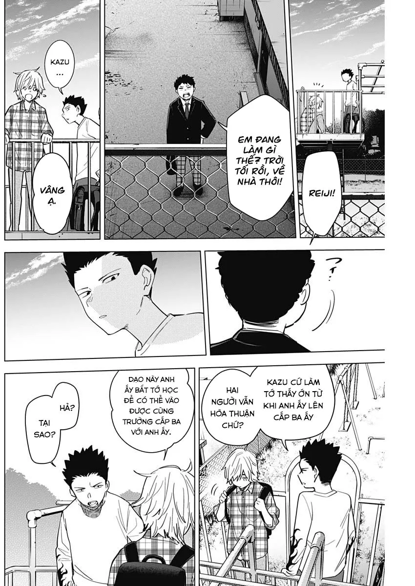 HentaiVN.net - Ảnh 14 - Shounen no Abyss [The World End Boy Meets Girl; 少年のアビス] - Chap 66: Nắm tay