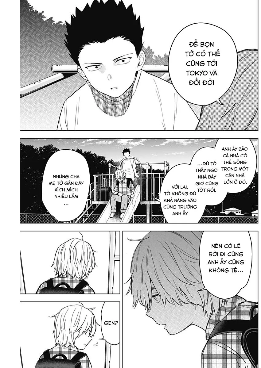 HentaiVN.net - Ảnh 15 - Shounen no Abyss [The World End Boy Meets Girl; 少年のアビス] - Chap 66: Nắm tay