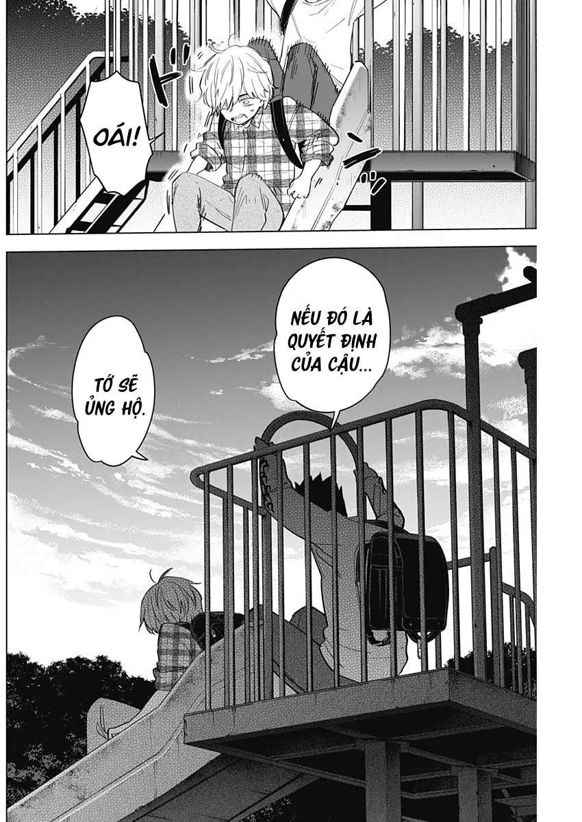 HentaiVN.net - Ảnh 16 - Shounen no Abyss [The World End Boy Meets Girl; 少年のアビス] - Chap 66: Nắm tay