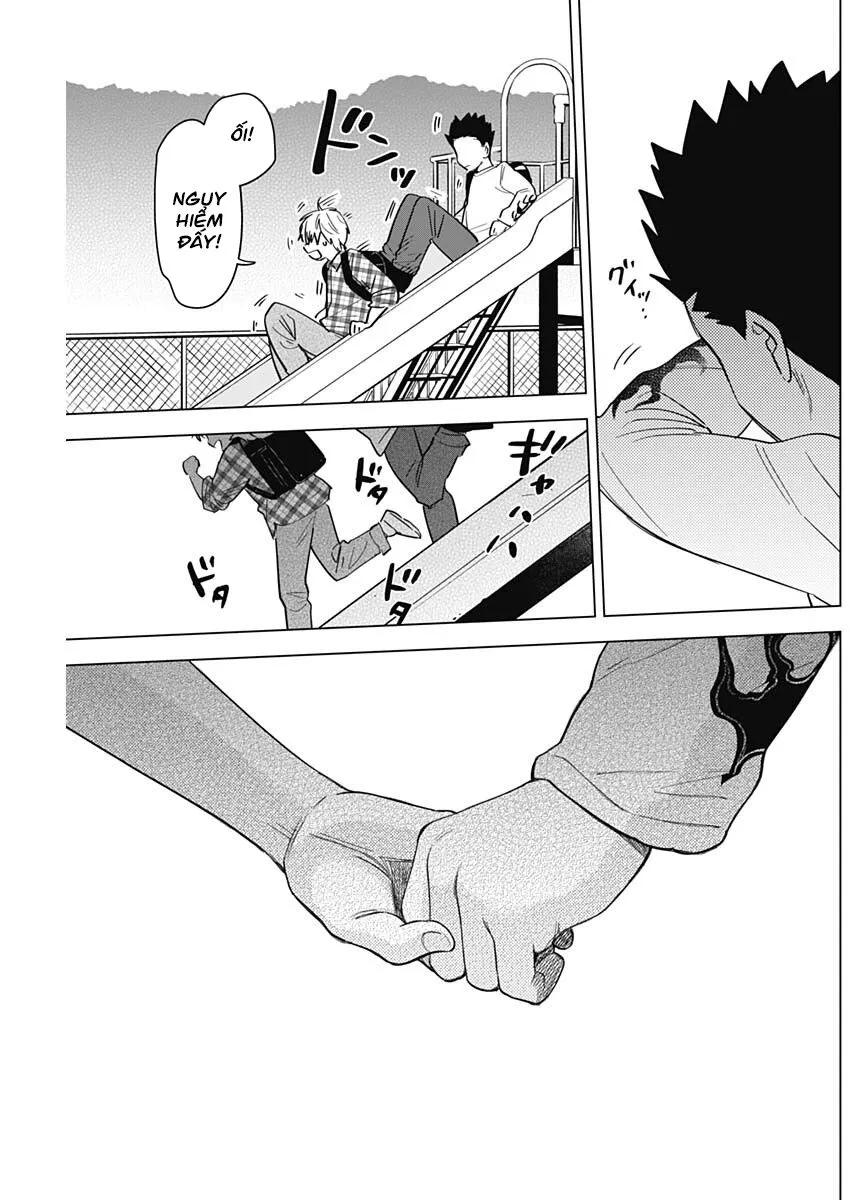 HentaiVN.net - Ảnh 17 - Shounen no Abyss [The World End Boy Meets Girl; 少年のアビス] - Chap 66: Nắm tay