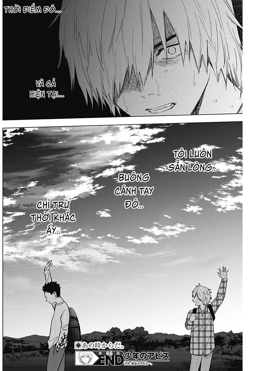 HentaiVN.net - Ảnh 20 - Shounen no Abyss [The World End Boy Meets Girl; 少年のアビス] - Chap 66: Nắm tay